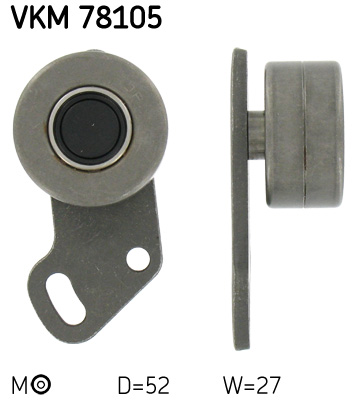 SKF Feszítőgörgő, vezérműszíj VKM78105_SKF